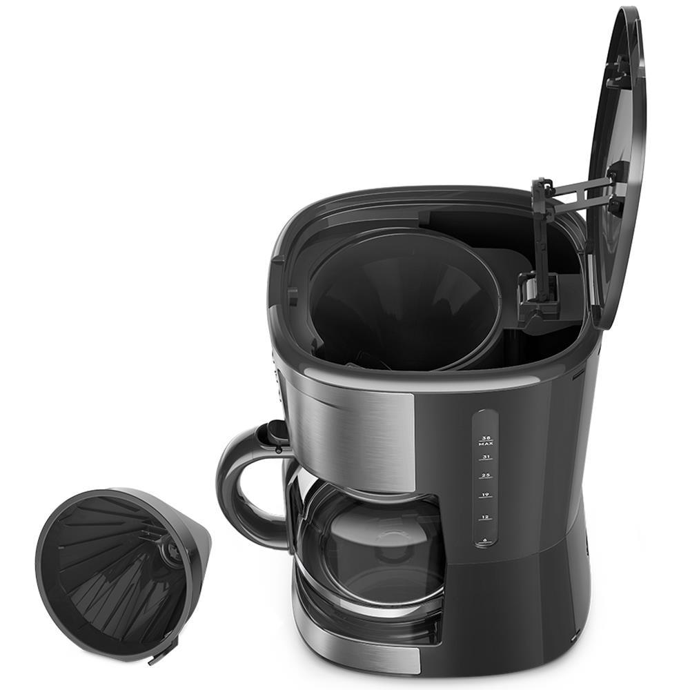 Cafeteira Elétrica Digital Electrolux Experience ECM30 38 Xícaras Aço Escovado - 4