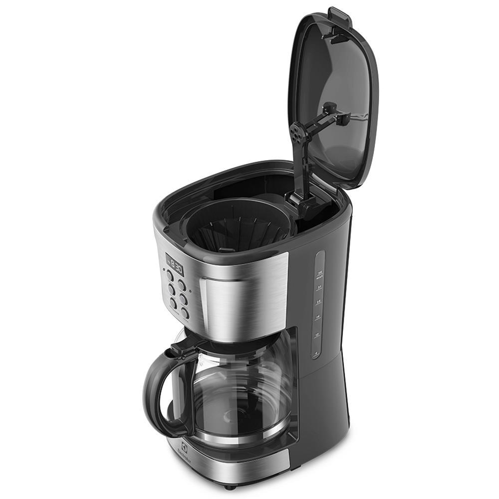Cafeteira Elétrica Digital Electrolux Experience ECM30 38 Xícaras Aço Escovado - 5