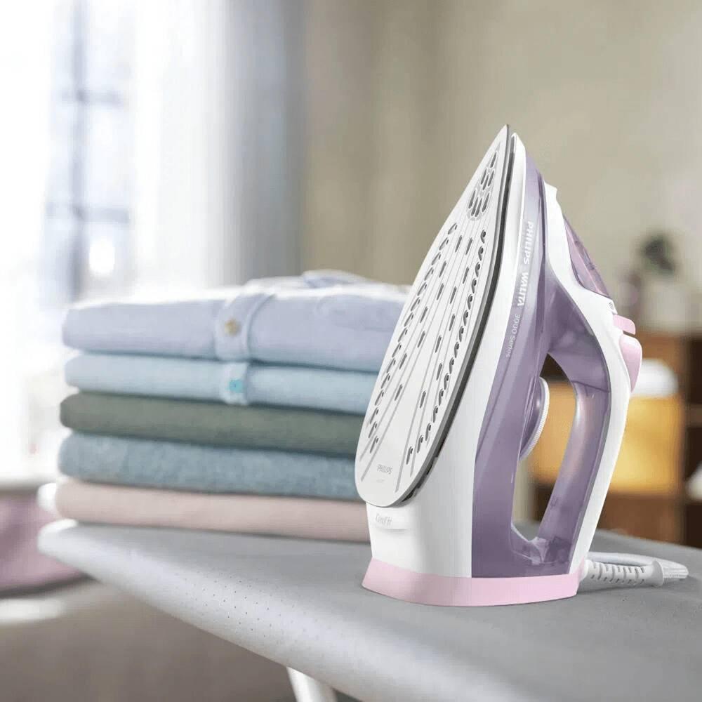 Ferro de Passar a Vapor Philips Walita 3000 Series Spray Base Cerâmica Rosa - 7