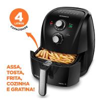Fritadeira Elétrica Sem Óleo Air Fryer Mondial Family AFN40FB 4L Preta - 2
