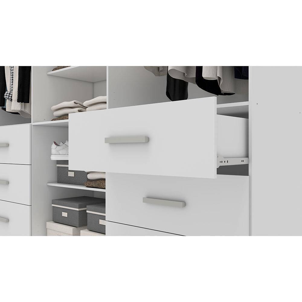 Guarda-Roupa Bartira Santiago com 6 Portas e 6 Gavetas Externas - 209,2cm de Largura - 7