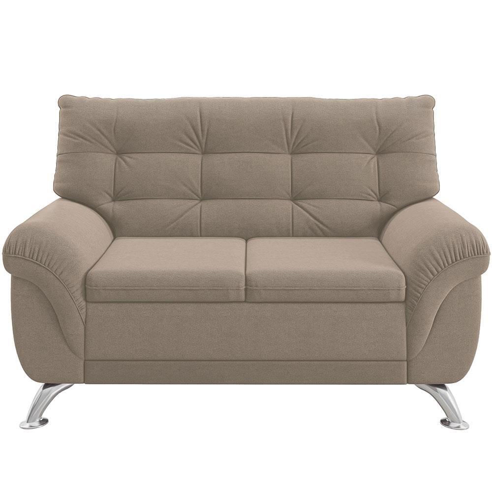 Sofá 2 Lugares Linoforte Arezzo Revestido em Suede com 152cm de Largura - 3