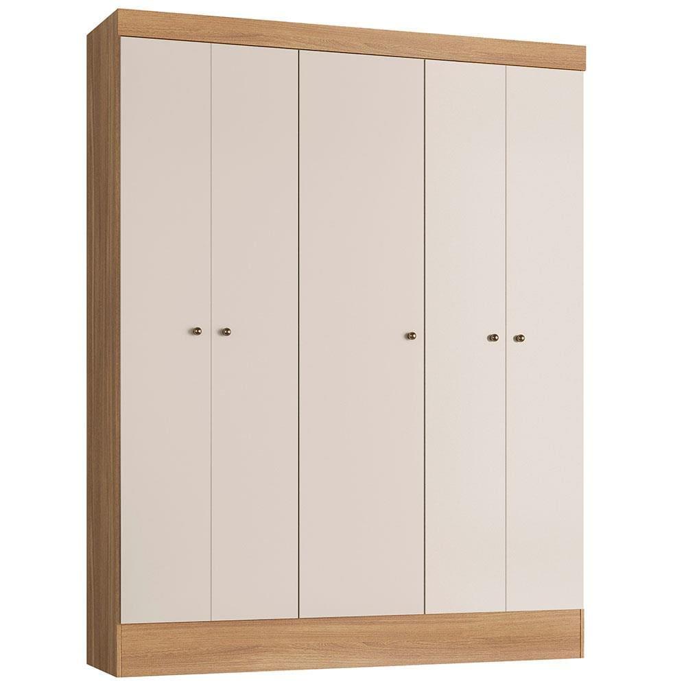 Guarda-Roupa Demóbile Ártico com 5 Portas e 135cm de Largura - 2