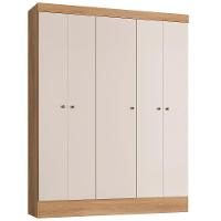 Guarda-Roupa Demóbile Ártico com 5 Portas e 135cm de Largura - 2