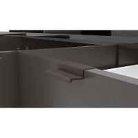 Cozinha Completa Bartira Joy com 11 Portas, 2 Gavetas, 5 Prateleiras e Nicho para Micro-ondas - 244,5cm de largura - 6