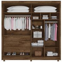 Guarda-Roupa Europa Palermo com 169 cm de Largura, 4 Portas e 3 Gavetas - 3