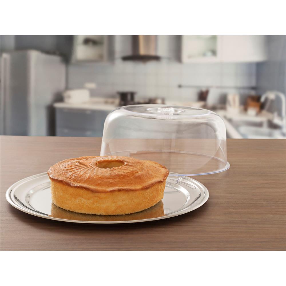 Conjunto para Bolo Brinox Petúnia 1525132 Inox - 2 Peças - 2