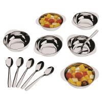 Conjunto de Tigelas para Sobremesa Brinox Jornata em Aço Inox 9,2 cm – 12 Peças - 1