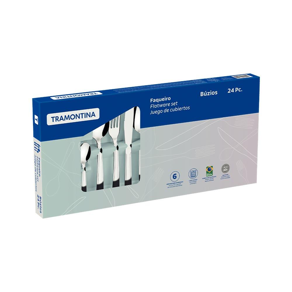 Faqueiro Tramontina Búzios Inox 23799071 - 24 peças - 7