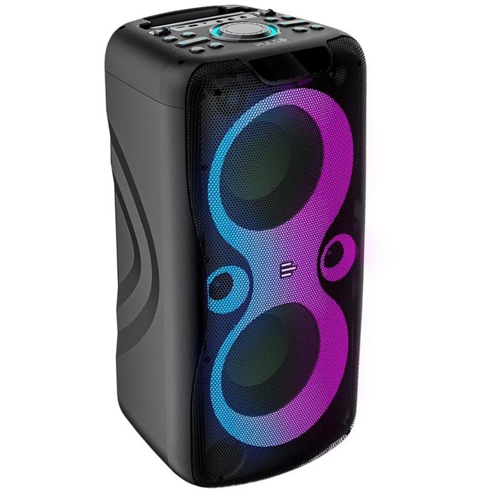 Caixa de Som Pulse SP510 com Bluetooth, USB, Micro SD e Rádio FM - 1100W - 1