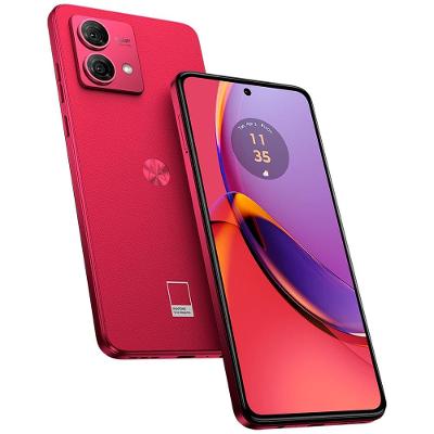 Smartphone Motorola Moto g84 5G Viva Magenta 256GB, 8GB RAM + 8GB RAM Boost, 50MP Ultra-Pixel AI Câmera Tela pOLED e NFC