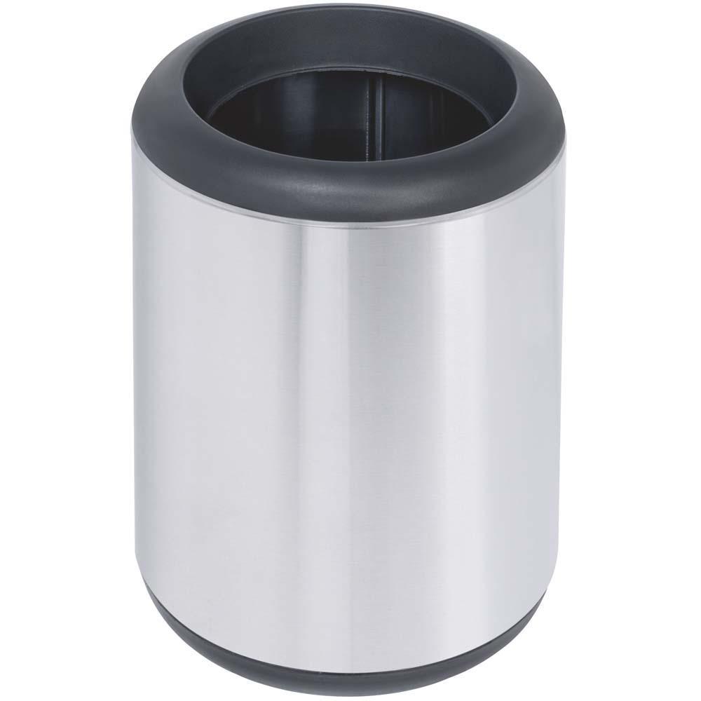 Lixeira Tramontina Cápsula sem Tampa em Aço Inox - 10 L - 1