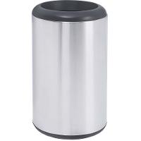 Lixeira Tramontina Cápsula sem Tampa em Aço Inox - 31 L - 1