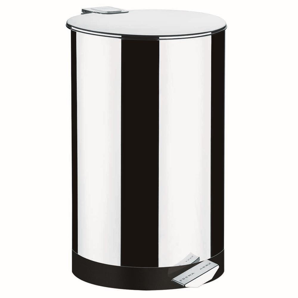 Lixeira Brinox com Pedal Decorline em Aço Inox - 40 L - 1