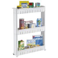 Prateleira Multiuso em Plástico Arthi com Rodízios – 77,5 cm - 1