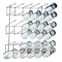 Suporte de Parede para 36 Copos Utimil em Aço Cromado - 1