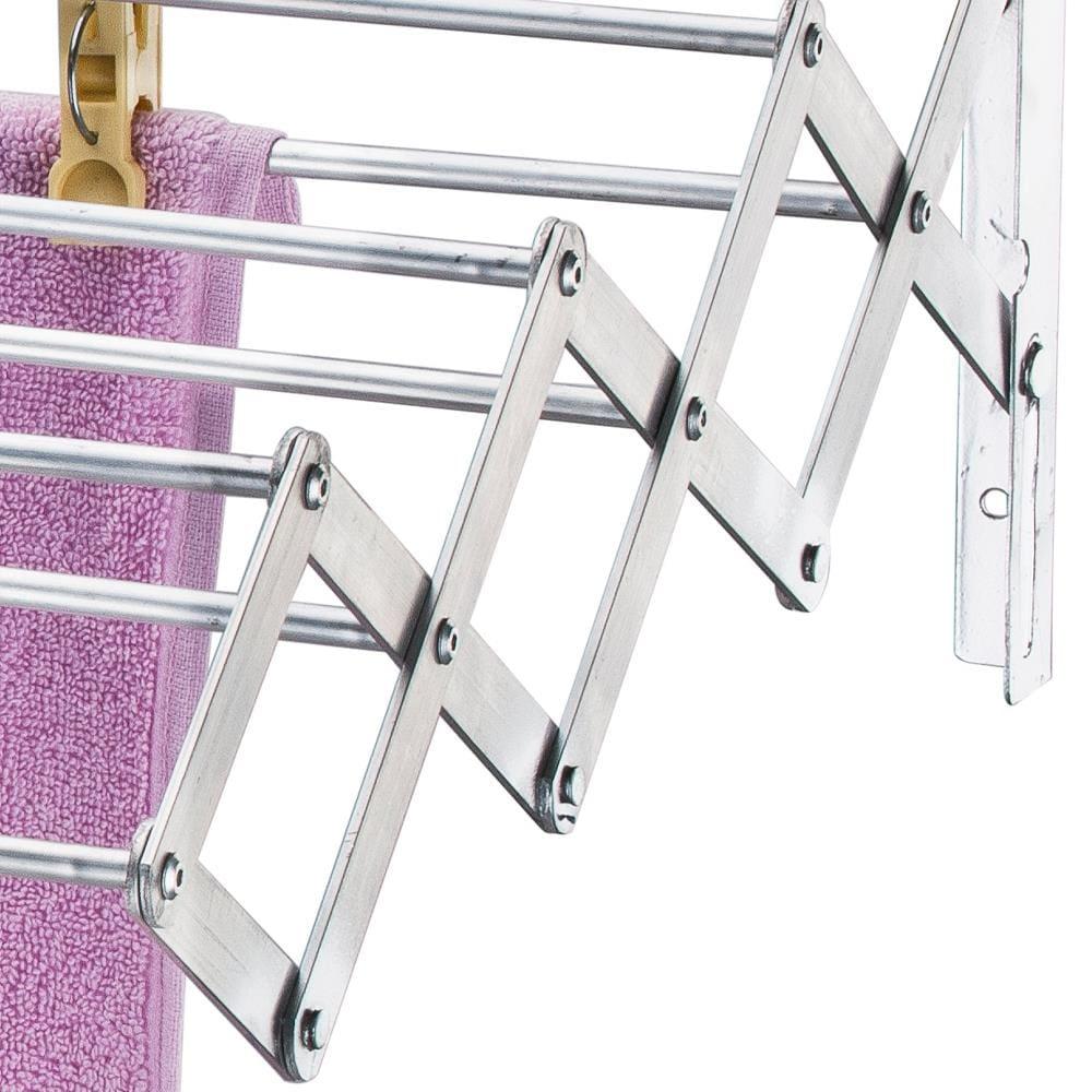 Varal de Parede Sanfona Utimil em Alumínio 100 cm - 3