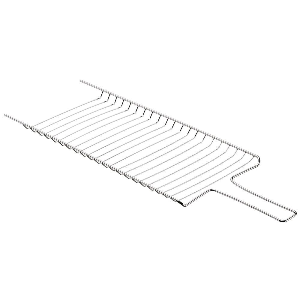 Grelha Simples para Carne Utimil Pequena em Aço Cromado - 1