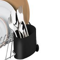 Escorredor de Louças para 13 Pratos Utimil em Aço Cromado - 4