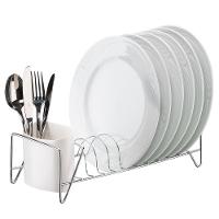Escorredor de Pratos e Talheres Utimil em Aço Cromado - 1