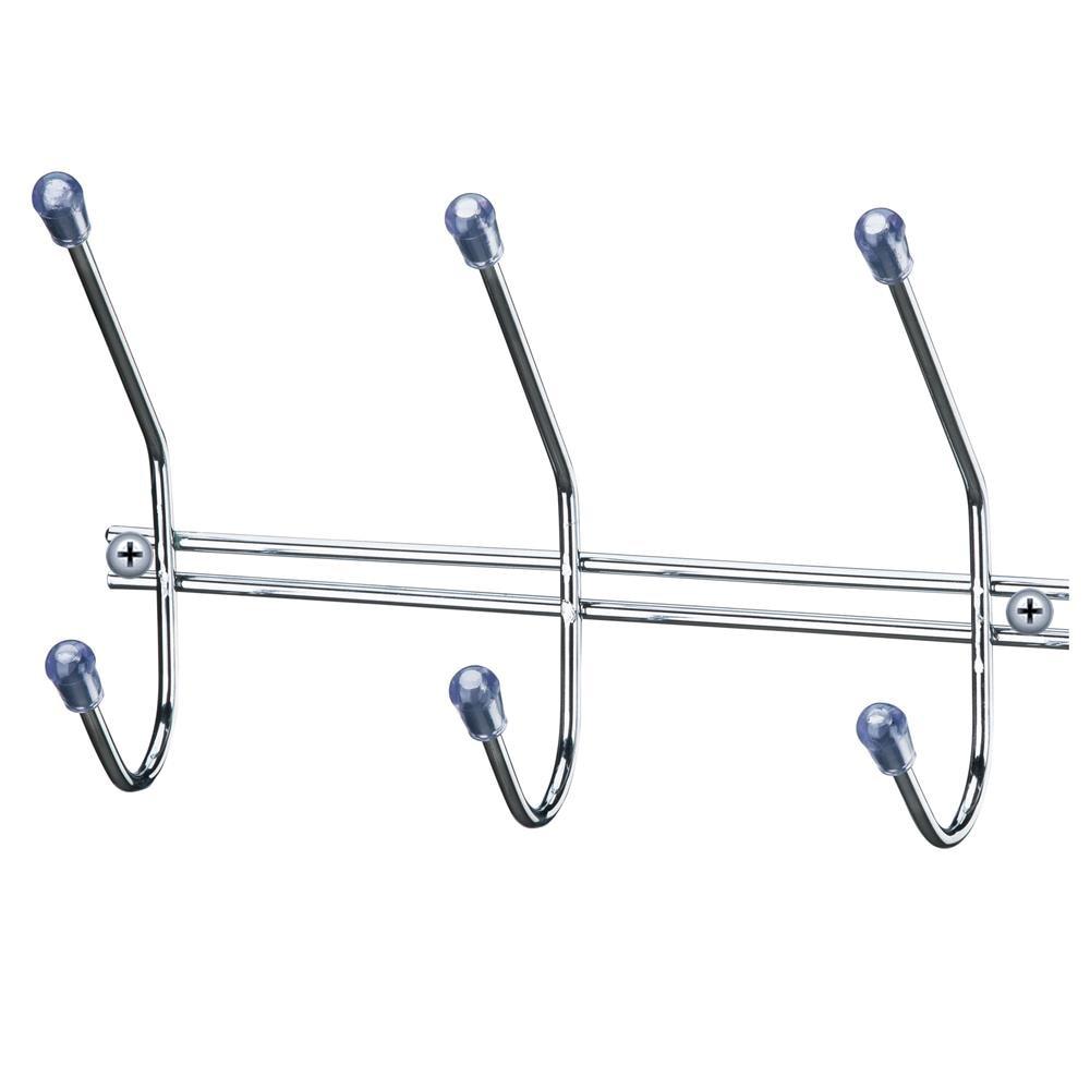 Cabideiro Social em Aço cromado Utimil com 3 Ganchos – 19,7 cm - 1
