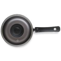 Conjunto de Panelas 5 Peças Brinox Ruby com Revestimento Interno Antiaderente Pro-Flon e Tampas de Vidro com Saída de Vapor - Vermelho - 9