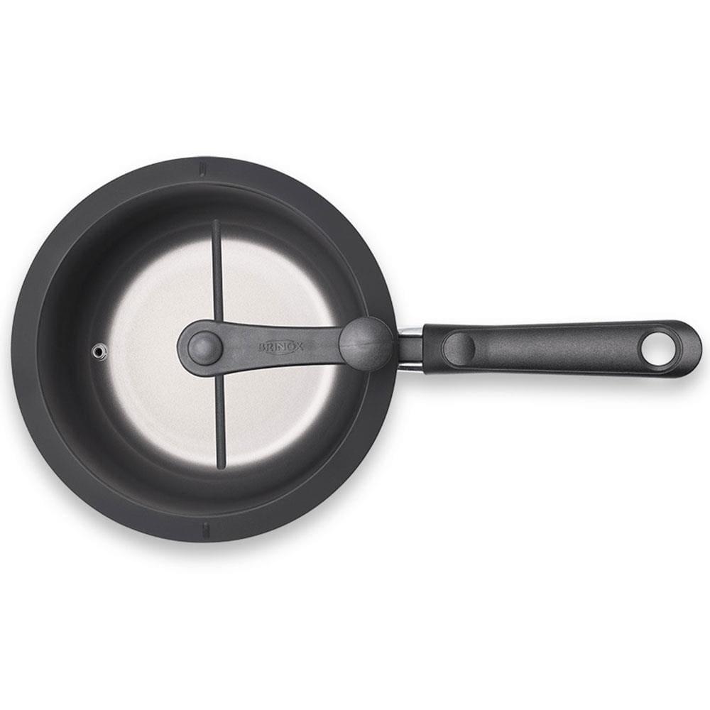 Pipoqueira Brinox Pic Poc com Revestimento Interno Antiaderente Pro-Flon Cereja – 20 cm - 5