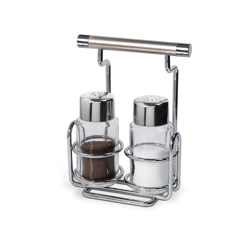 Porta Condimento Brinox Argento com 3 Peças – Aço Inox - 1