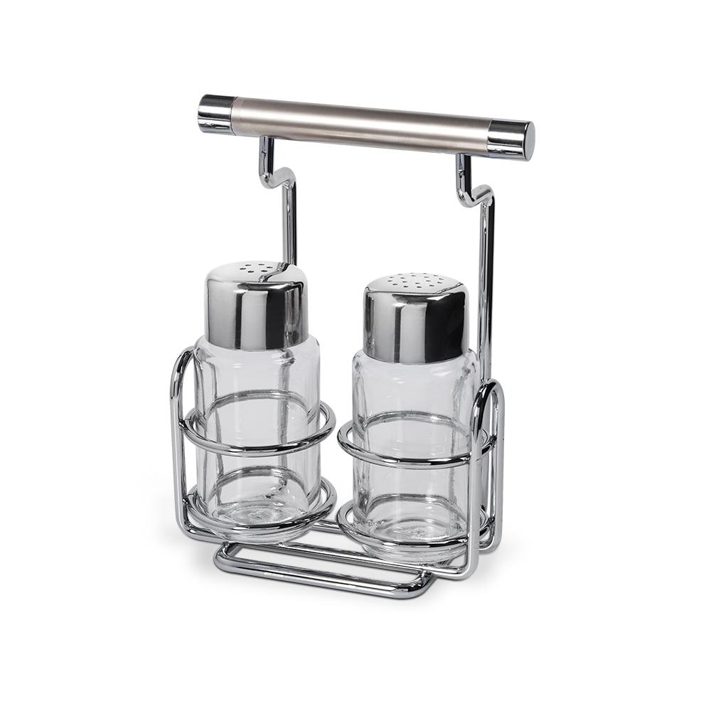 Porta Condimento Brinox Argento com 3 Peças – Aço Inox - 2