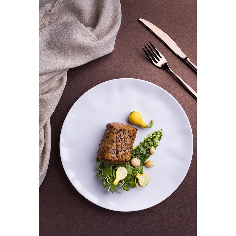 Aparelho de Jantar, Chá e Sobremesa 30 Peças Germer Orgânico em Porcelana – Branco - 2