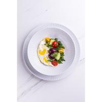 Aparelho de Jantar, Chá e Sobremesa 30 Peças Germer Shell em Porcelana – Branco - 5