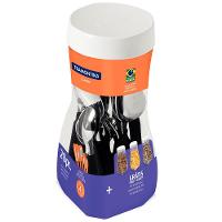 Faqueiro 20 Peças Tramontina Leme em Aço Inox e Polipropileno com Pote Multiuso – Preto - 2