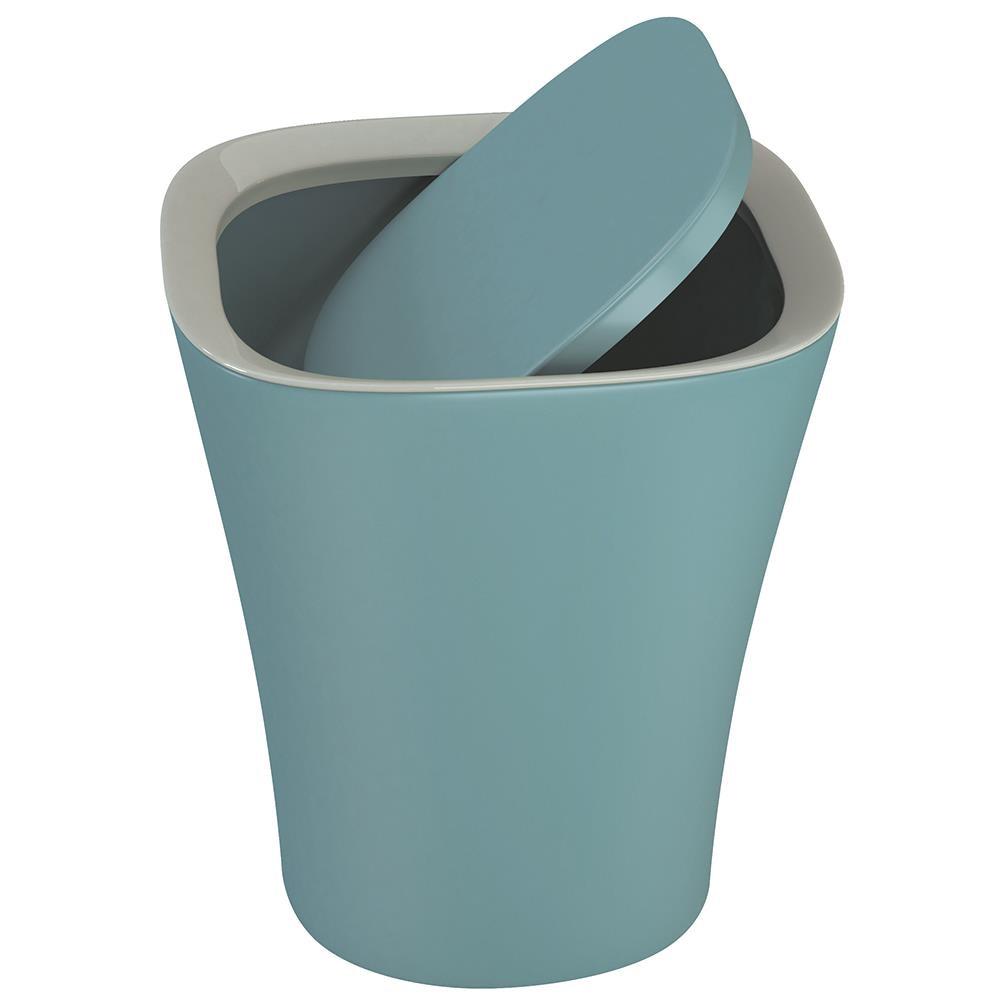 Lixeira Basculante Euro Home Smart Polipropileno 8,5L - Verde Esmeralda - 2