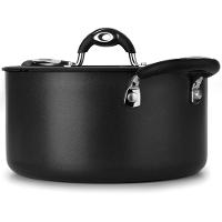 Caçarola Multiflon Dom em Alumínio com Revestimento Antiaderente 7 Camadas, Tampa de Vidro Temperado e Alças em Silicone – 30 cm - 3