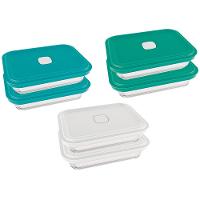 Conjunto de Potes Marinex Facilita Vap em Vidro 750 ml - 6 Peças - 1