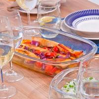 Assadeira Retangular Refratária Sempre em Vidro 36,2 cm - 3 L