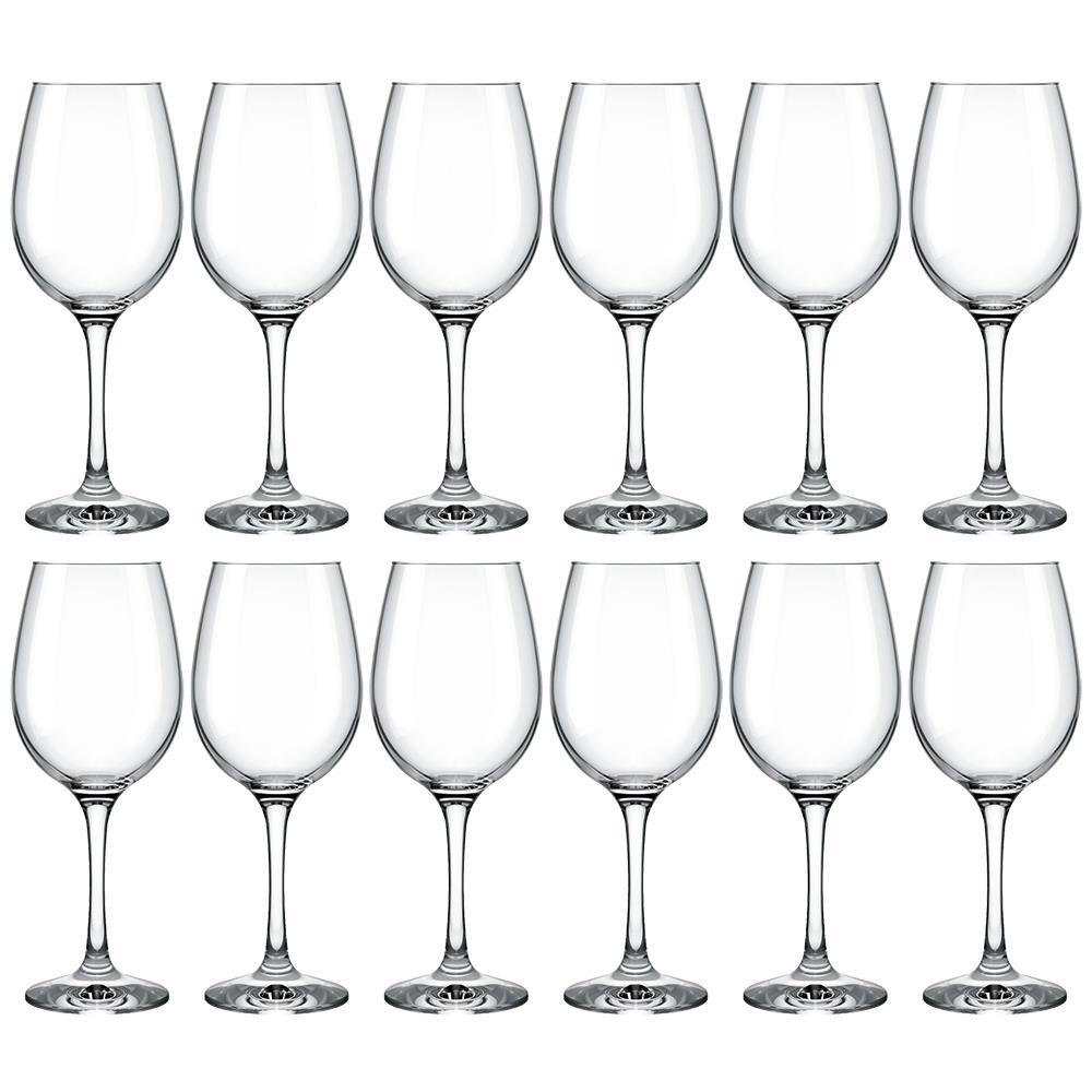 Conjunto de Taças para Vinho Nadir Barone 385 ml – 12 Peças - 1