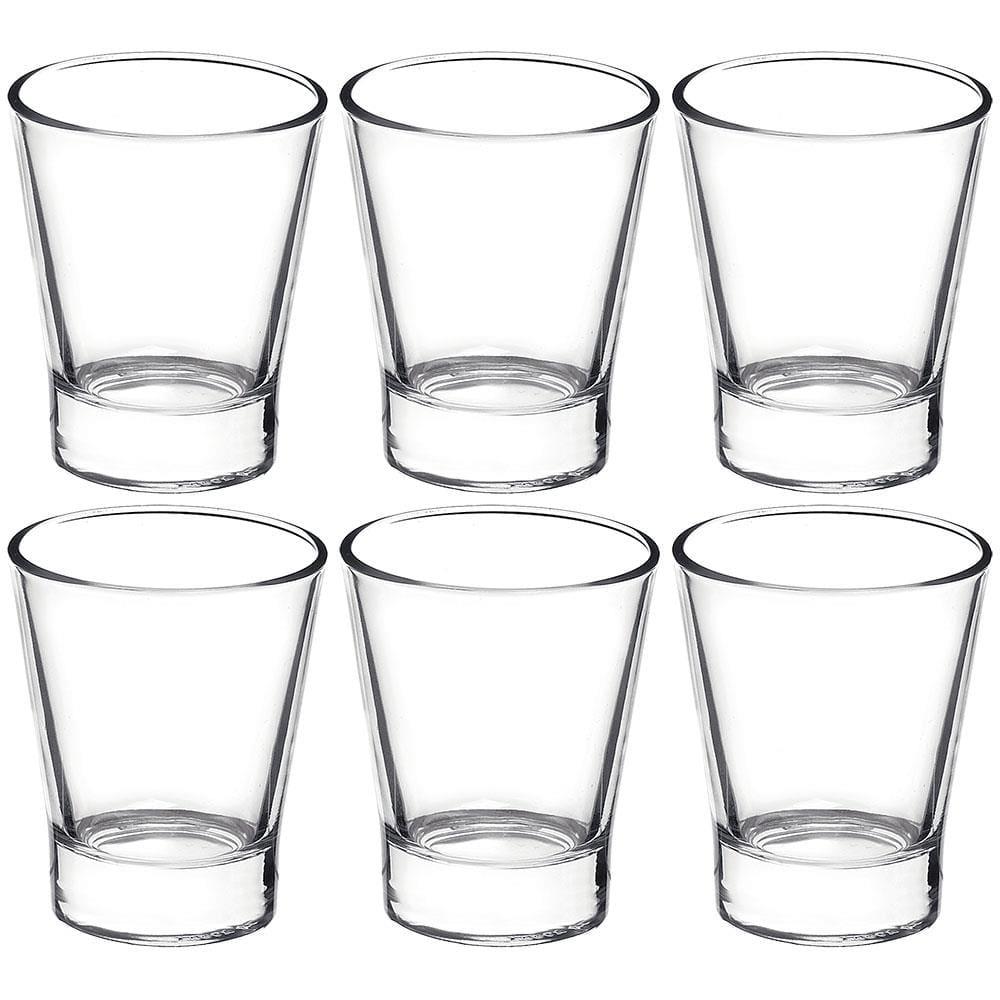 Conjunto de Copos Luigi Bormioli Caffeino Transparente 85 ml - 6 Peças - 1