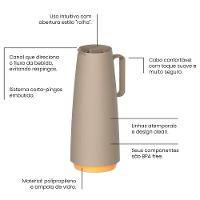 Bule Térmico Tramontina Exata em Polipropileno Cinza – 1 L - 5