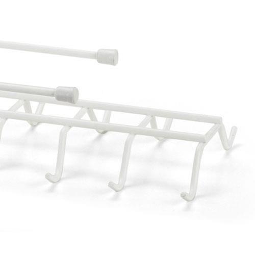 Suporte para Xícaras e Canecas Arthi Com Ponteira Plástica - Branco - 4