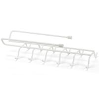 Suporte para Xícaras e Canecas Arthi Com Ponteira Plástica - Branco - 1