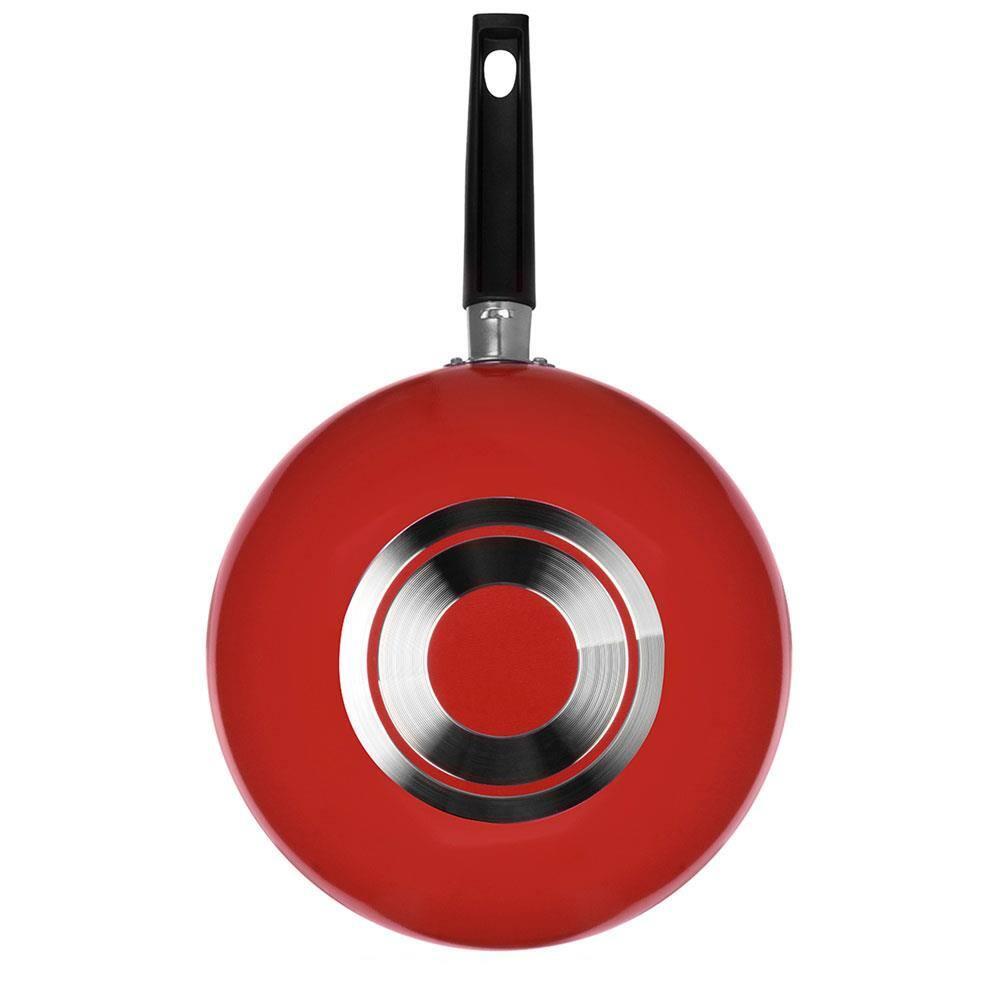 Frigideira Wok Multiflon Páprika com Revestimento Ultra 7 Vermelha - 28 cm - 4