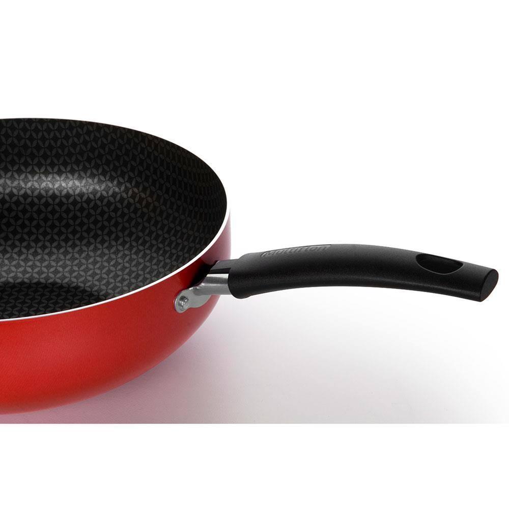 Frigideira Wok Multiflon Páprika com Revestimento Ultra 7 Vermelha - 28 cm - 5