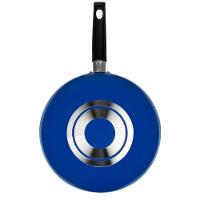 Frigideira Wok Azul Multiflon com Cabo e Antiaderente - 24cm - 2