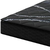 Colchão Queen Size Umaflex New Itália Black com Molas Ensacadas, Revestimento em Jacquard e Pillow Top D26 25X158X198cm - Preto - 3