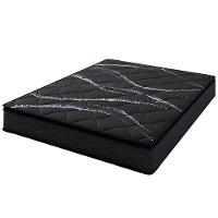Colchão de Casal Umaflex New Itália Black com Molas Ensacadas, Revestimento em Jacquard e Pillow Top D26 25X138X188cm - Preto - 2