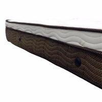 Cama Box Queen Size Ortobom Magnyfic com Ortopillow e Molas Ensacadas 65x158x198 cm - Marrom/Bege