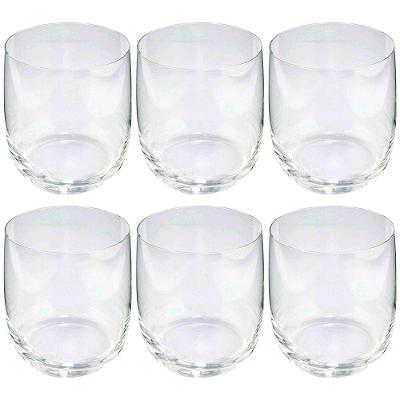 Conjunto de Copos Baixo Jazz Fracalanza em Cristal 390ml - 6 Peças