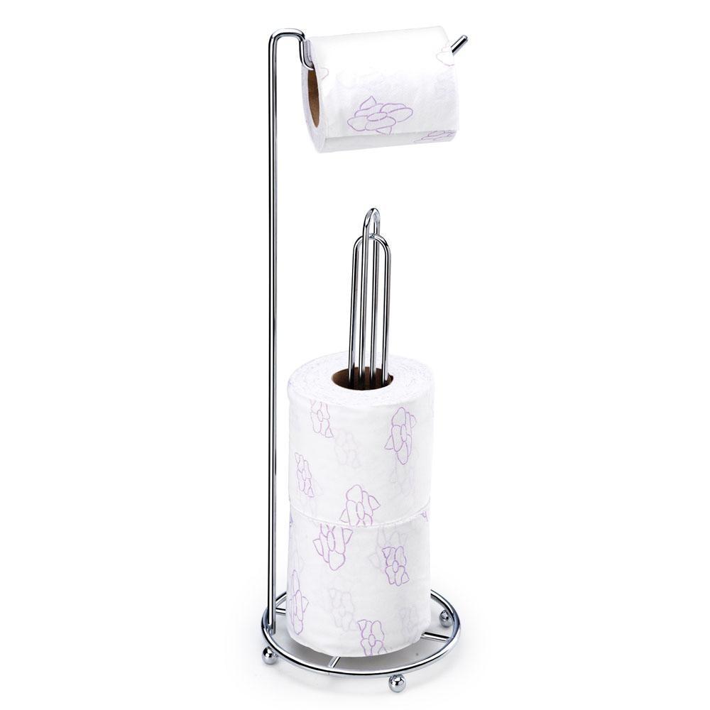 Porta Papel Higiênico Triplo Arthi Premium - Cromado - 1