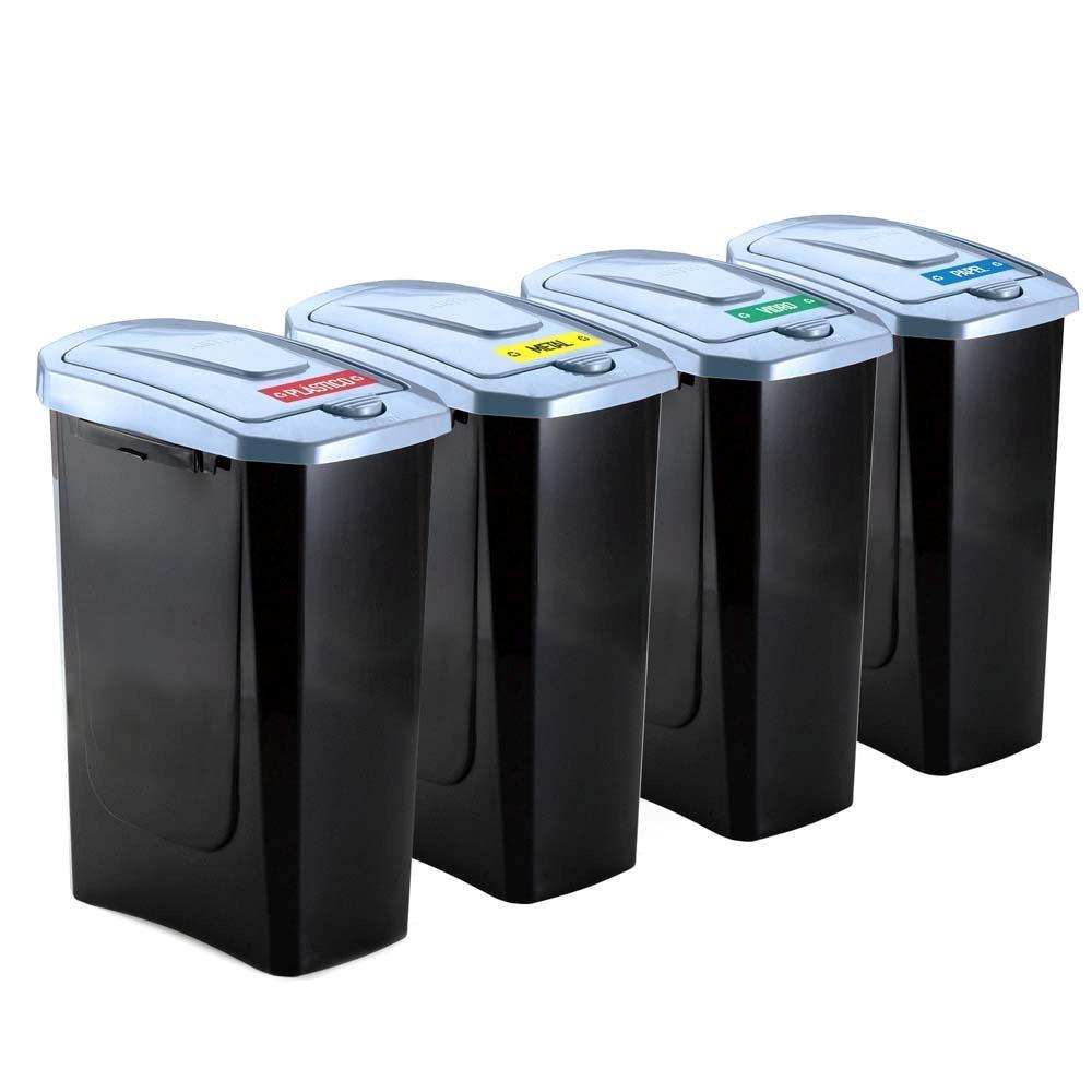 Lixeira Arthi com Tampa Ecofácil em Plástico - 15 L - 2